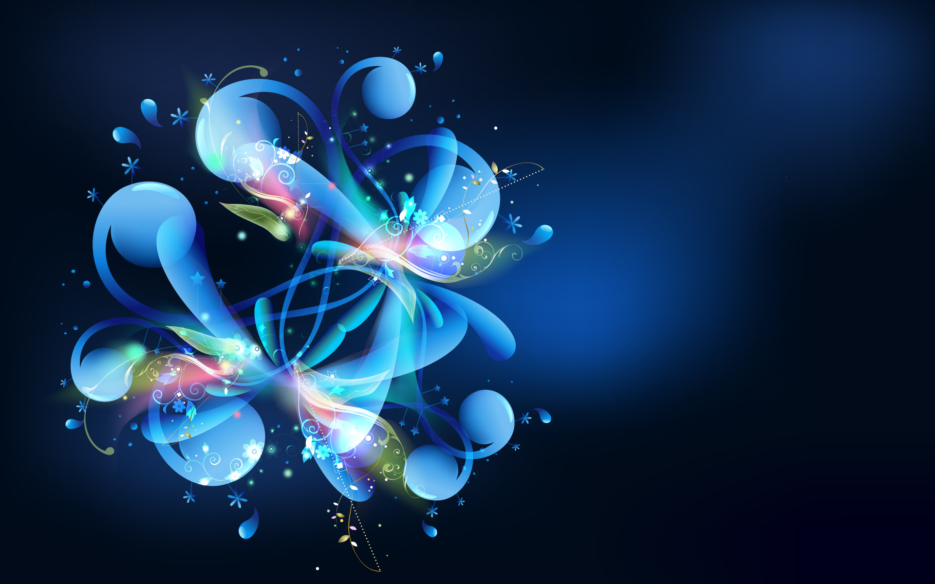 wallpaper 7: Blue Harmony Wallpapers